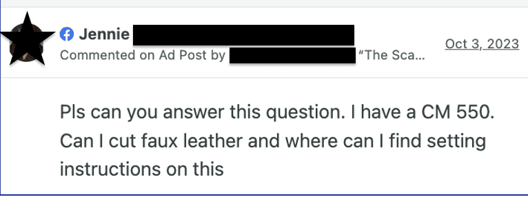 social media customer service retention question