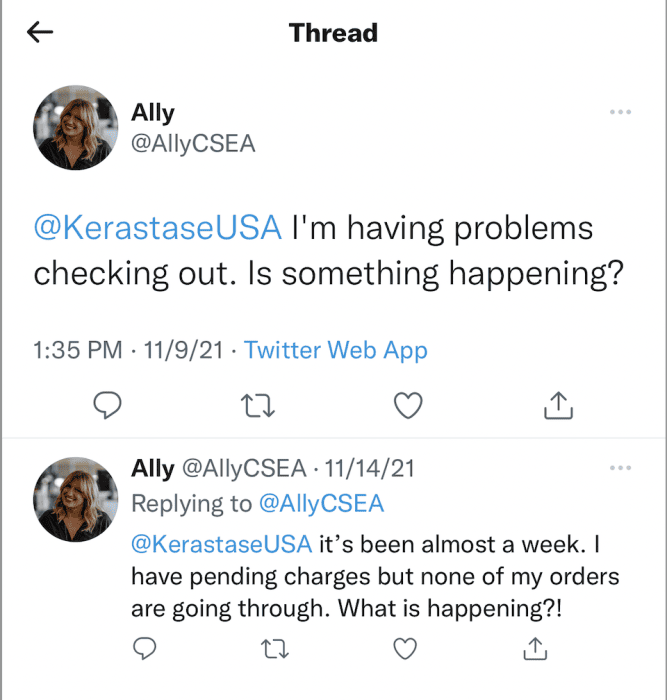 kerastase bad social selling strategy