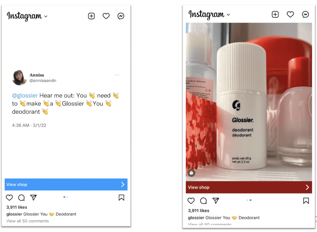 calls to action example UGC