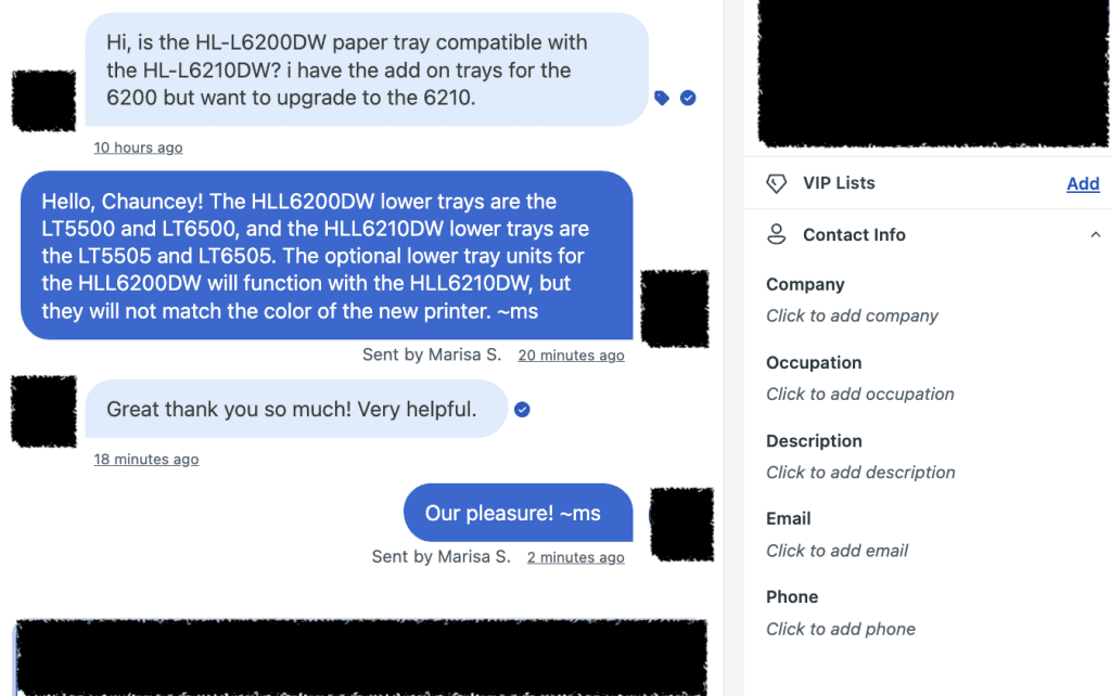 social media automation example