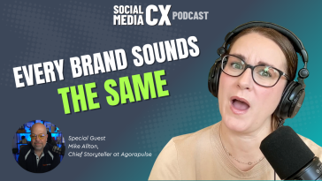 AI Doesn't Know What Makes Your Brand Different with Mike Allton on the Social Media CX Podcast